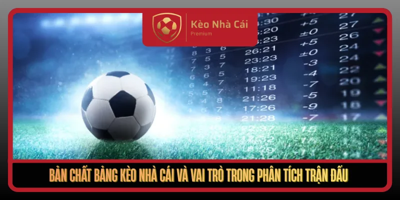 Ban Chat Bang Keo Nha Cai Va Vai Tro Trong Phan Tich Tran Dau